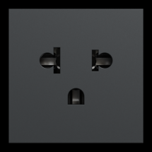  Prise euroameric 2P+T anthra 