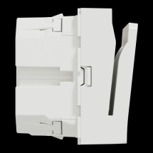  Cde  carte elect 10A 2m Blanc 