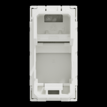  Prise 1 RJ45 Keyst 1m Blc ant 