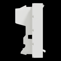  Prise 1 RJ45 Keyst 2m Blc ant 