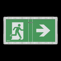  LUMINAIRES SUR S. C. EVAC IP65 