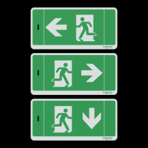  EXIWAY LIGHT - ETIQUETTES EVAC 