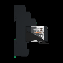  RELAIS PUSHIN 1OF 10A 24V LED 