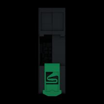  RELAIS PUSHIN 2C 12A 230VA T+L 