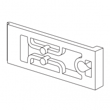  M172 PERF. 12 CLIPS-ON LOCK FO 