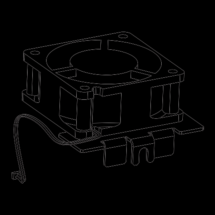  VENTILATEUR INTERNE IP55 0.75 