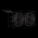  VENTILATEUR DC24V D80X38MM 