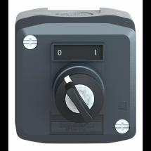  BOITE AVEC 1 BOUTON TOURN 