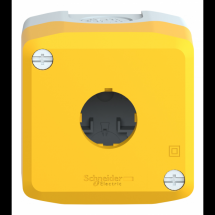  BOITE VIDE 1 BOUTON JAUNE 