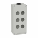  Boite mtal vide grise - M25 x 