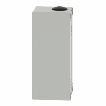  Boite mtal vide grise - M25 x 