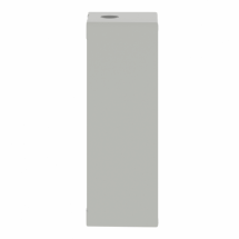  Boite mtal vide grise - M25 x 