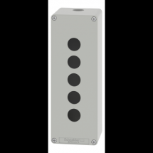  BOITE VIDE GRISE 5 TROUS 22MM 