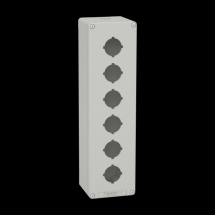  BOITE VIDE GRISE 6 TROUS 30MM 