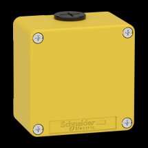  BOITIER VIDE JAUNE NON PERCE 