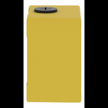  Boite mtal vide jaune pour ar 