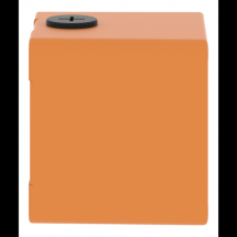  BOITE VIDE ORANGE 1 TROU 30MM 