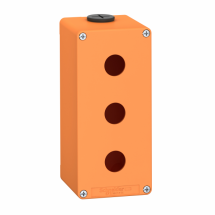  Boite mtal vide orange - M25 