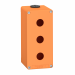  Boite mtal vide orange - M25 