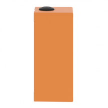  BOITE VIDE ORANGE 3 TROUS 22MM 