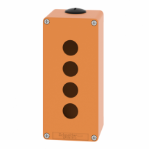  Boite mtal vide orange - M25 