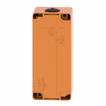  Boite mtal vide orange - M25 