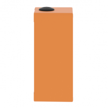  BOITE VIDE ORANGE 4 TROUS 22MM 