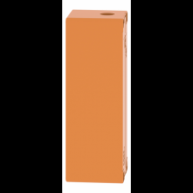  Boite mtal vide orange - M25 