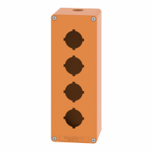  Boite mtal vide orange - M25 