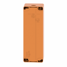  Boite mtal vide orange - M25 