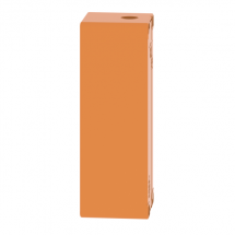  BOITE VIDE ORANGE 4 TROUS 30MM 