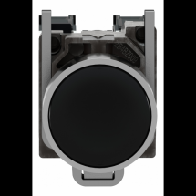  BOUTON POUSSOIR, NOIR, 1N 