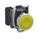  BOUTON POUSSOIR, JAUNE, 1 