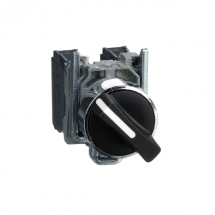  BOUTON TOURNANT NOIR DIAM 22 A 