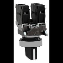  BOUTON TOURNANT NOIR DIAM 