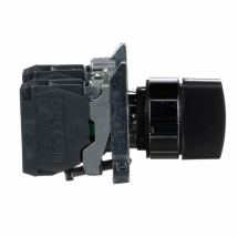  BOUTON TOURNANT NOIR DIAM 