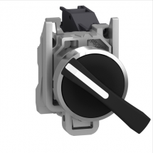  BOUTON TOURNANT NOIR DIAM 22 A 