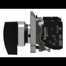  BOUTON TOURNANT NOIR DIAM 22 A 