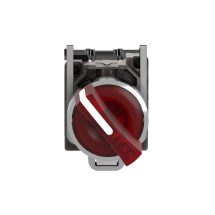  BOUTON TOURNANT LUMINEUX ROUGE 