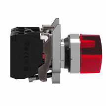  BOUTON TOURNANT LUMINEUX 3 POS 