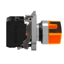  BOUTON TOURNANT LUMINEUX 3 POS 