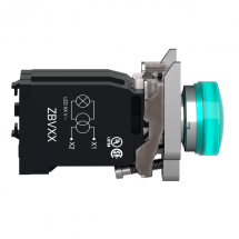  VOYANT LUMINEUX VERT 230V 