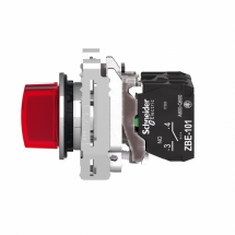  BT LUM FLUSH ROUGE 1O+1F 24V 