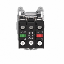  BP LUM FLUSH ROUGE 1O+1F 230V 