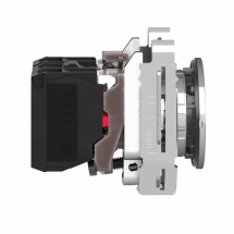  BP LUM FLUSH ROUGE 1O+1F 230V 