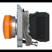  BP LUM FLUSH ORANGE 1O+1F 230V 