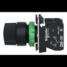  BOUTON TOURNANT NOIR DIAM 22 ? 