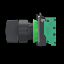  BT NOIR 3 POS FIXE 2F PUSH IN 