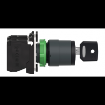  BOUTON TOURNANT NOIR DIAM 22 A 