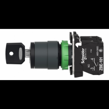  BOUTON TOURNANT NOIR DIAM 